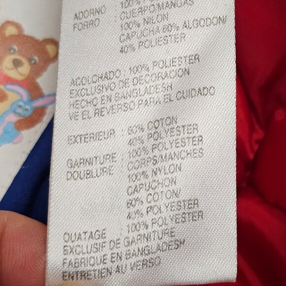 Vintage The Cuddle Club Baby Child Coat Jacket Infant Block Colors Mr Fix It 12 - Picture 14 of 16